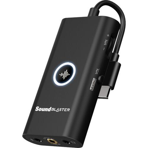 Аудио карта Creative Sound Blaster G3 портативен външен USB-C DAC (Digital-to-Analog Converter)на ниска цена с бърза доставка - BestPC.BG