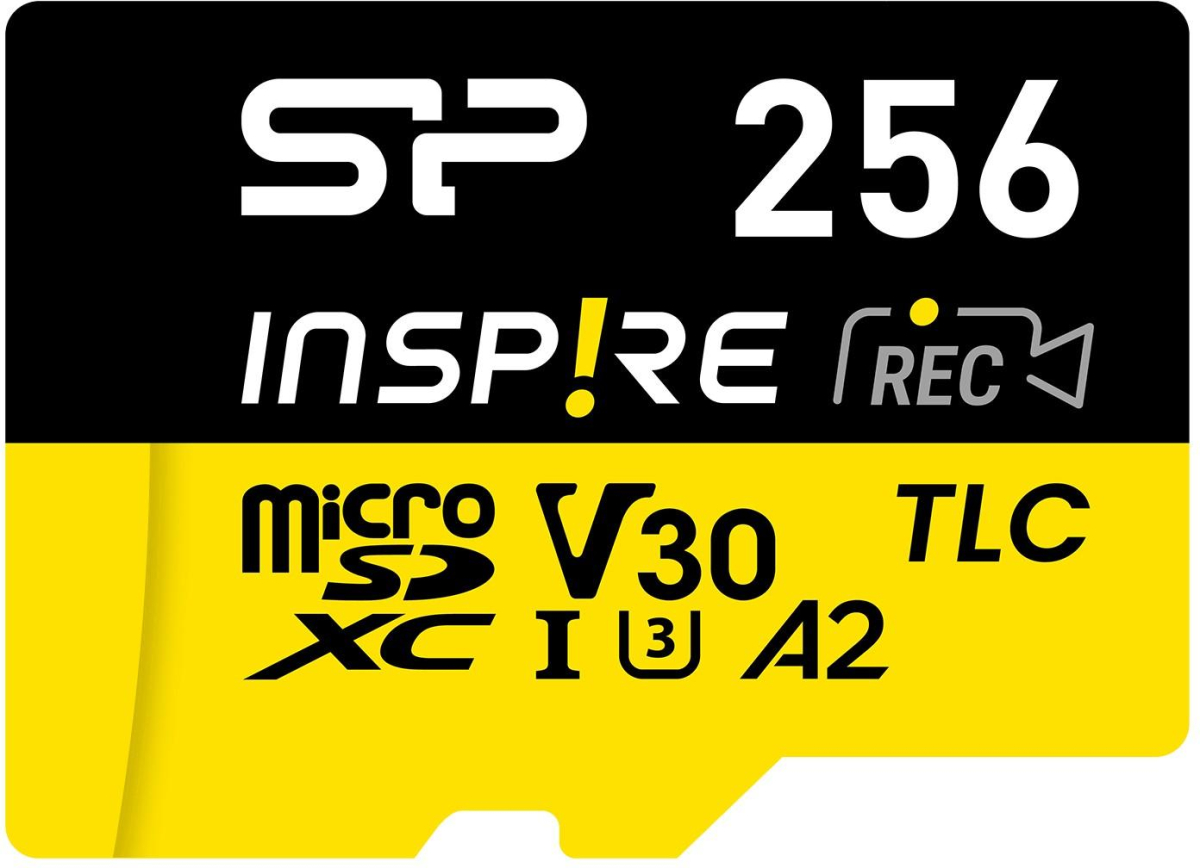 Карта памет Silicon Power Inspire 256GB, microSDXC, Class 10, SD Adapterна ниска цена с бърза доставка - BestPC.BG