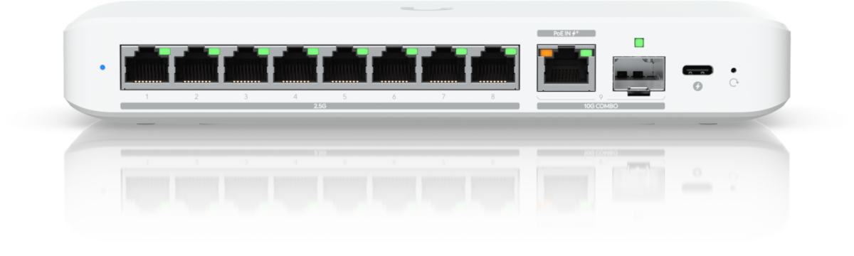 Комутатор/Суич Ubiquiti UniFi Switch Flex 8 2.5G USW-FLEX-2.5G-8на ниска цена с бърза доставка - BestPC.BG