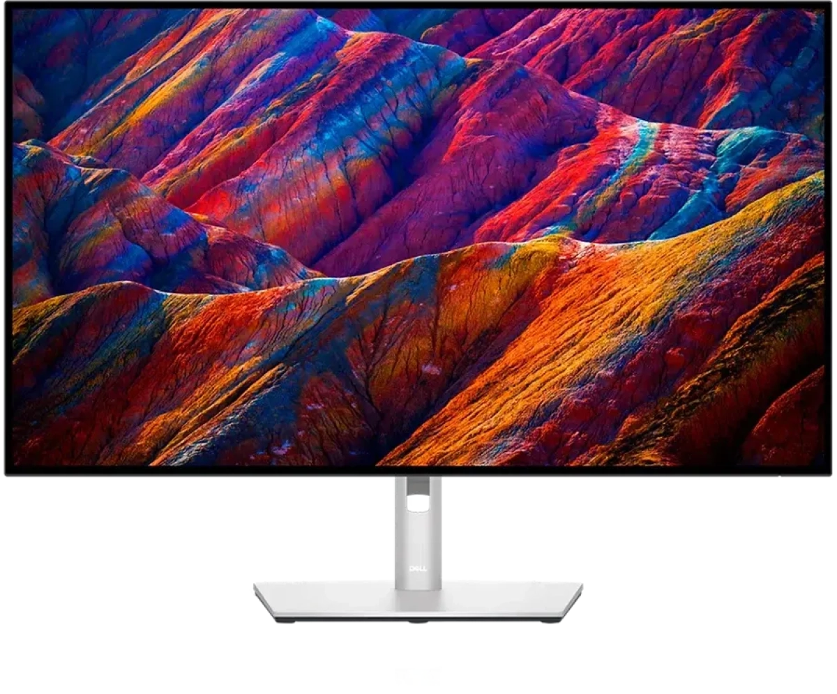Монитор Dell S2725QC 27", UHD (3840x2160) 120Hz, IPS, 350 cd-m2, 1500:1, 4ms, HDMI, USB, USB-C, Dual 5W speakers, Бялна ниска цена с бърза доставка - BestPC.BG