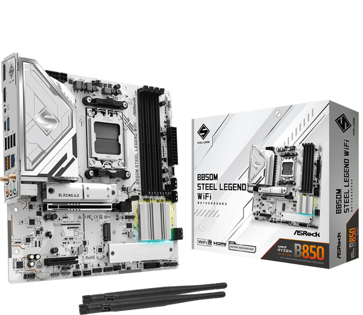 Дънна платка AMD AM5 B850-4DDR5-WIFIна ниска цена с бърза доставка - BestPC.BG