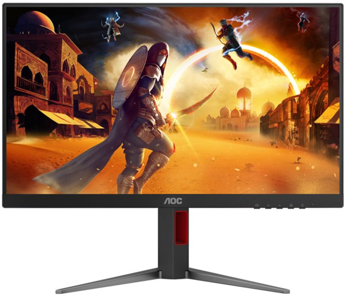 Монитор AOC 24G4HA 23.8\'\', Fast IPS FHD (1920x1080), 200Hz, 300cd-m2, 1ms, 2x HDMI 2.0, DP 1.4на ниска цена с бърза доставка - BestPC.BG