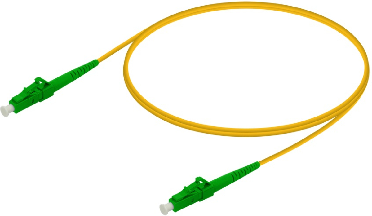 Оптична пач корда Пач кабел LC/APC-LC/APC SM, Simplex 1mна ниска цена с бърза доставка - BestPC.BG