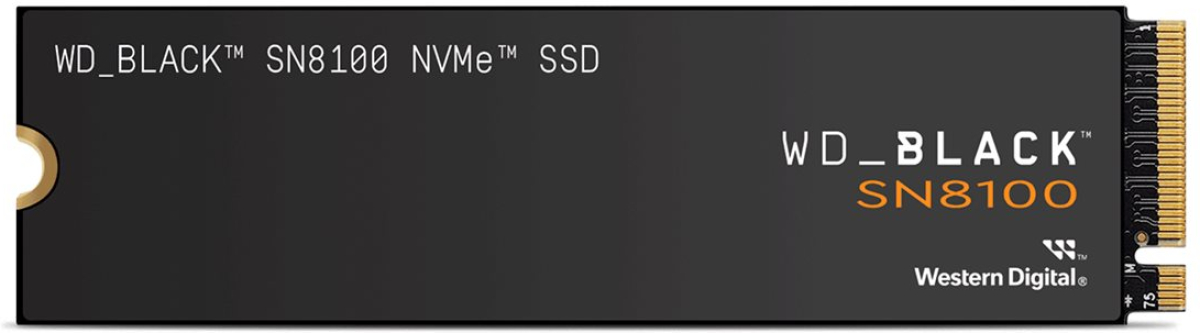WD Black 2TB SN8100 PCIe 5.0x4 NVMe M.2 SSD POWERED BY SANDISKна ниска цена с бърза доставка - BestPC.BG