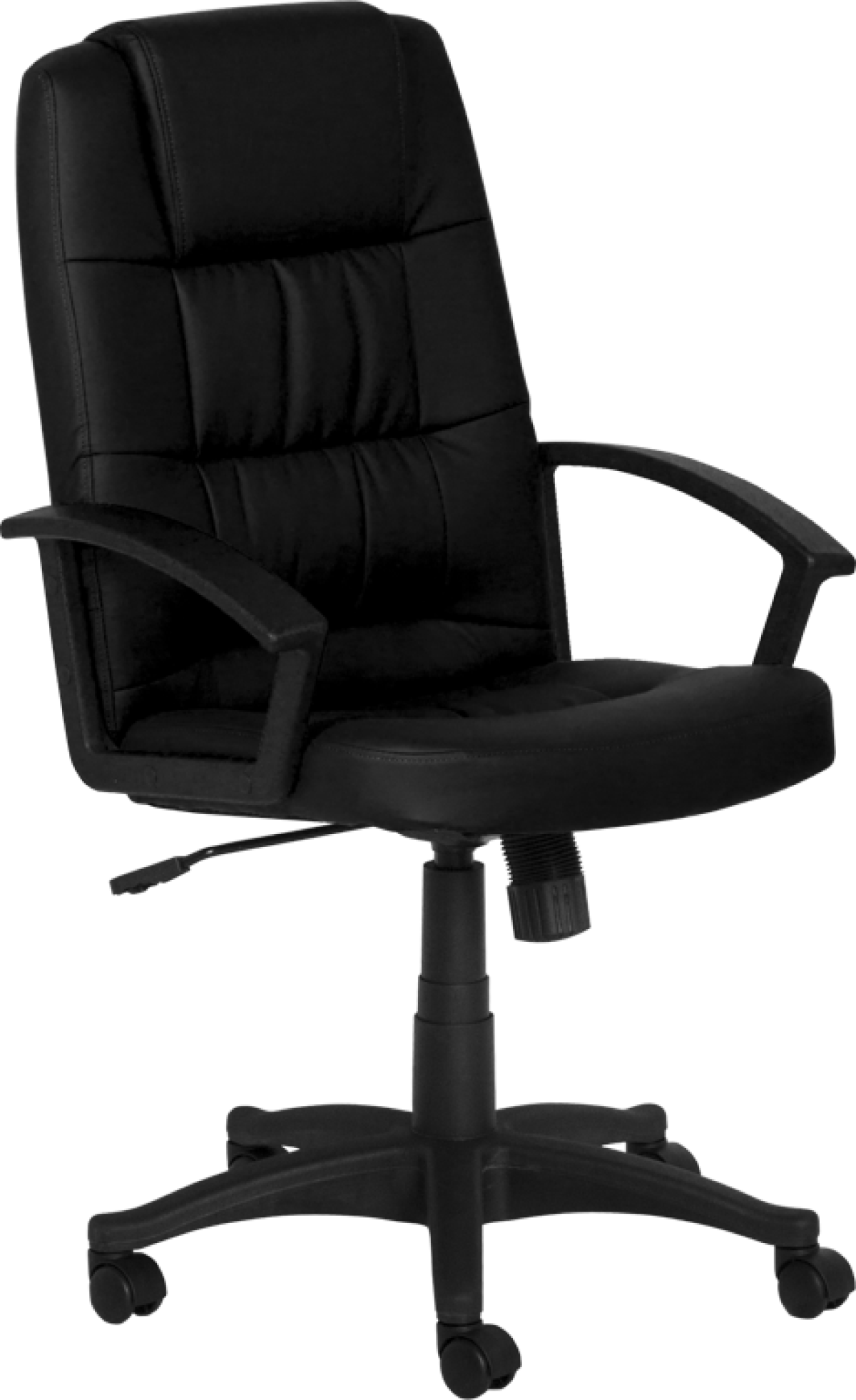 Президентски офис стол Carmen 6078 - черенна ниска цена с бърза доставка - BestPC.BG