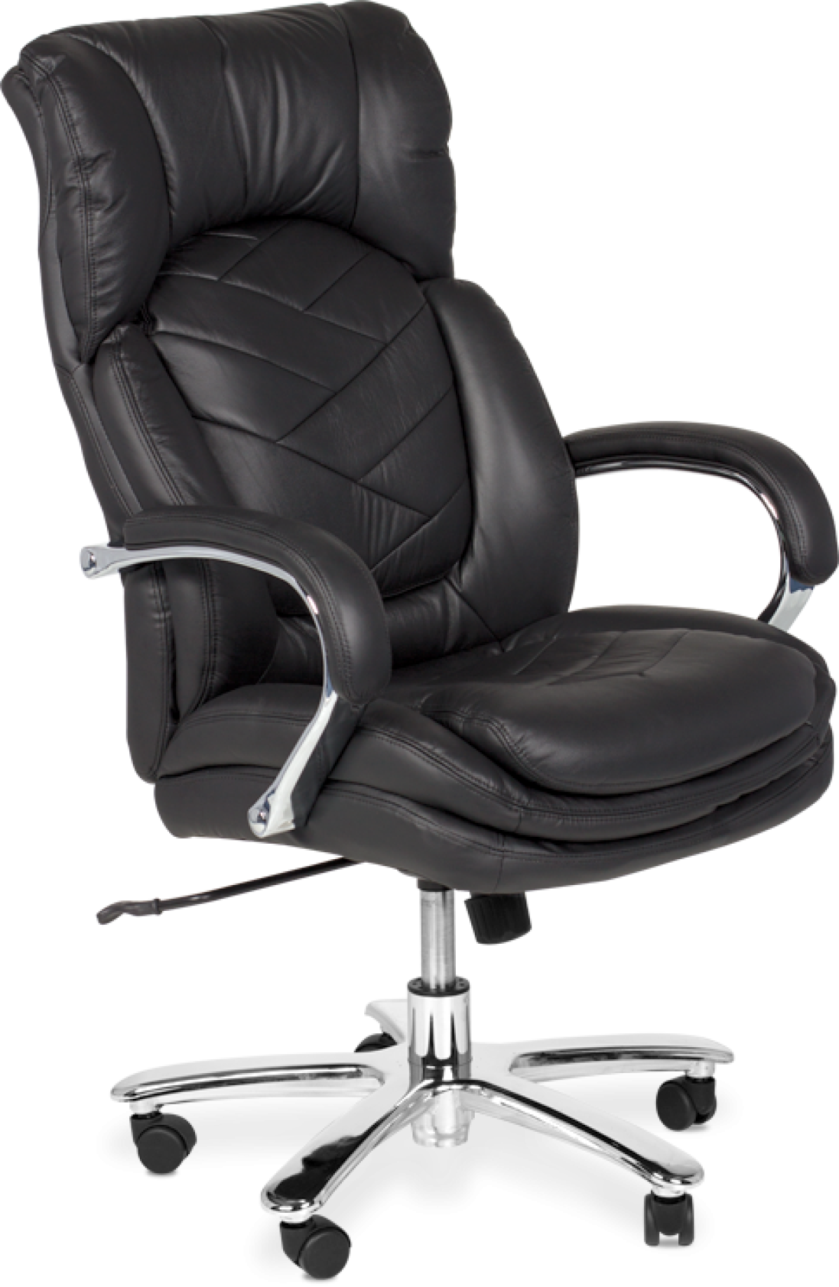 Президентски офис стол Carmen 8040 - черенна ниска цена с бърза доставка - BestPC.BG