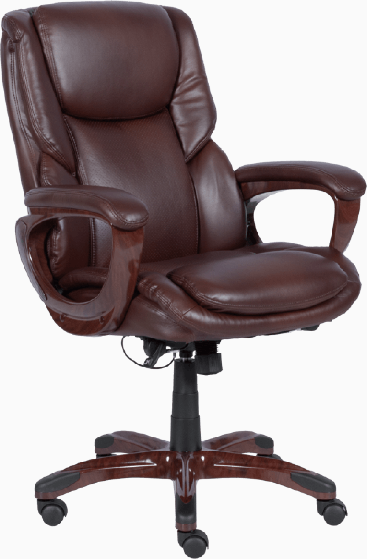 Президентски офис стол Carmen 5025 - кестенна ниска цена с бърза доставка - BestPC.BG