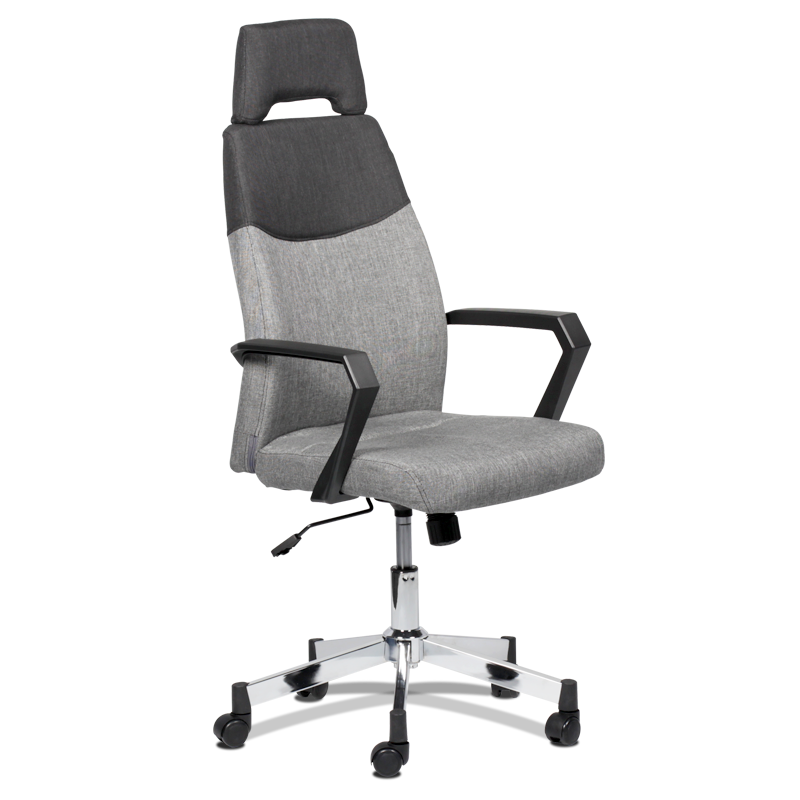 Президентски офис стол Carmen 6005 - сивна ниска цена с бърза доставка - BestPC.BG