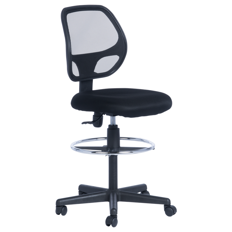 Работен офис стол Carmen 7553 - черенна ниска цена с бърза доставка - BestPC.BG