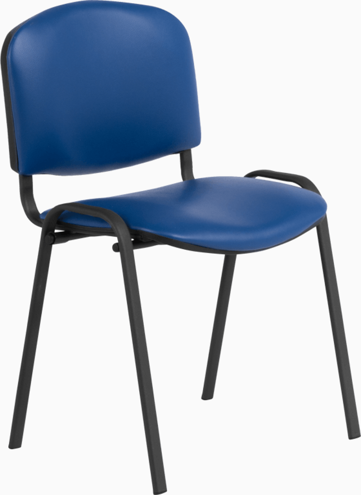 Посетителски стол Carmen 1131 LUX -  тъмносинна ниска цена с бърза доставка - BestPC.BG