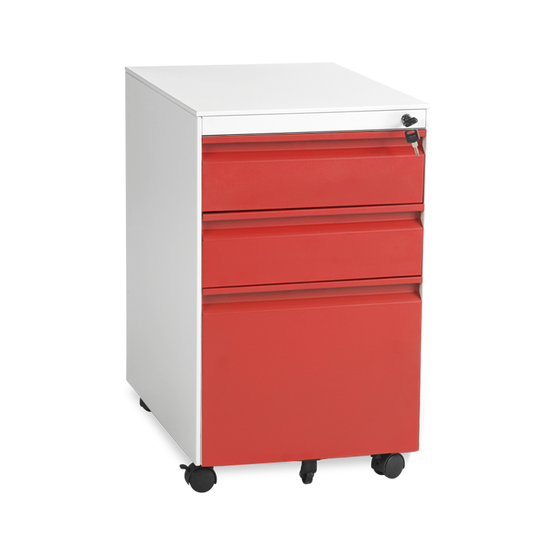 Офис контейнер Carmen CR-1249 L SAND - червен-сивна ниска цена с бърза доставка - BestPC.BG