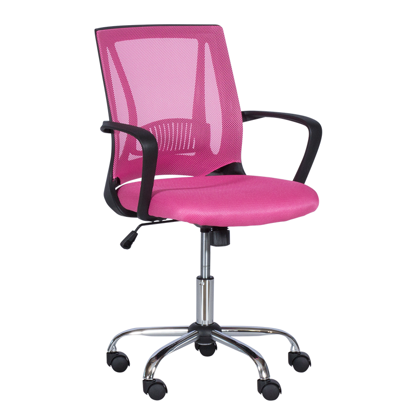 Работен офис стол Carmen 7040 - розовна ниска цена с бърза доставка - BestPC.BG