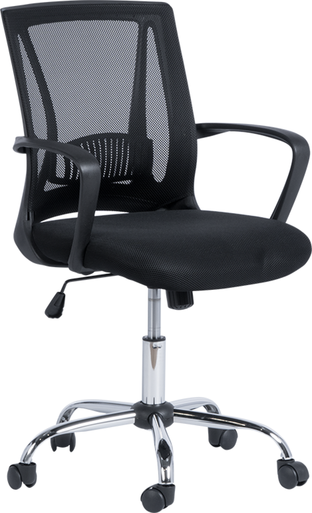 Работен офис стол Carmen 7040 - черенна ниска цена с бърза доставка - BestPC.BG