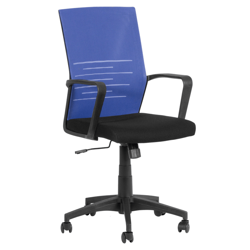 Работен офис стол Carmen 7041 - черен - синна ниска цена с бърза доставка - BestPC.BG