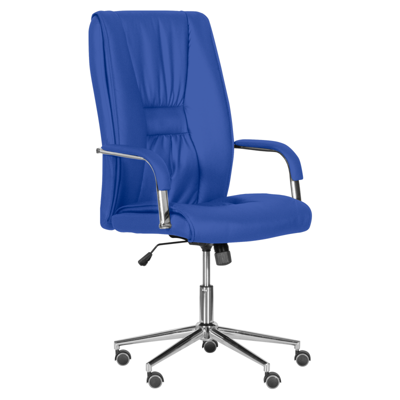 Президентски офис стол Carmen 6500-1 - синна ниска цена с бърза доставка - BestPC.BG