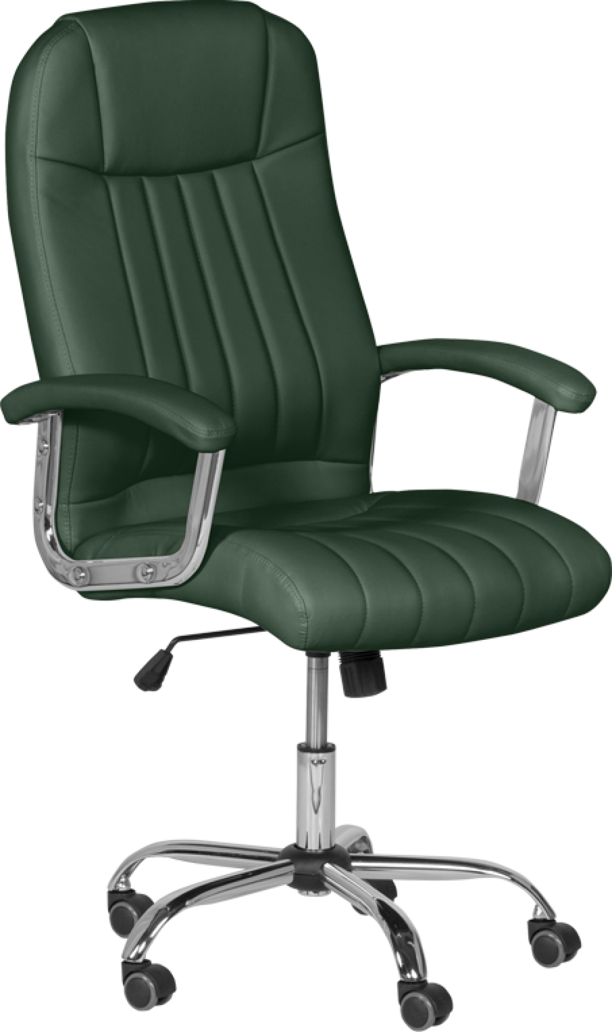 Президентски офис стол Carmen 6181 - маслено зеленна ниска цена с бърза доставка - BestPC.BG