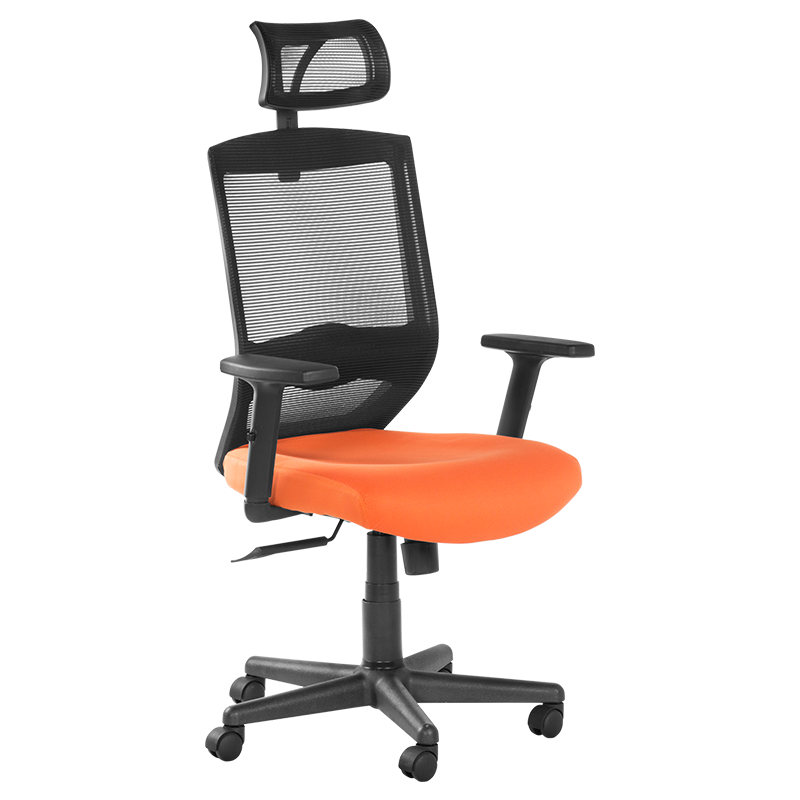 Президентски офис стол Carmen 7518 - оранжевна ниска цена с бърза доставка - BestPC.BG