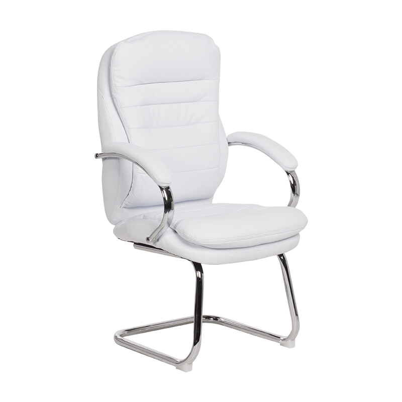 Посетителски стол Carmen 6154 - бялна ниска цена с бърза доставка - BestPC.BG