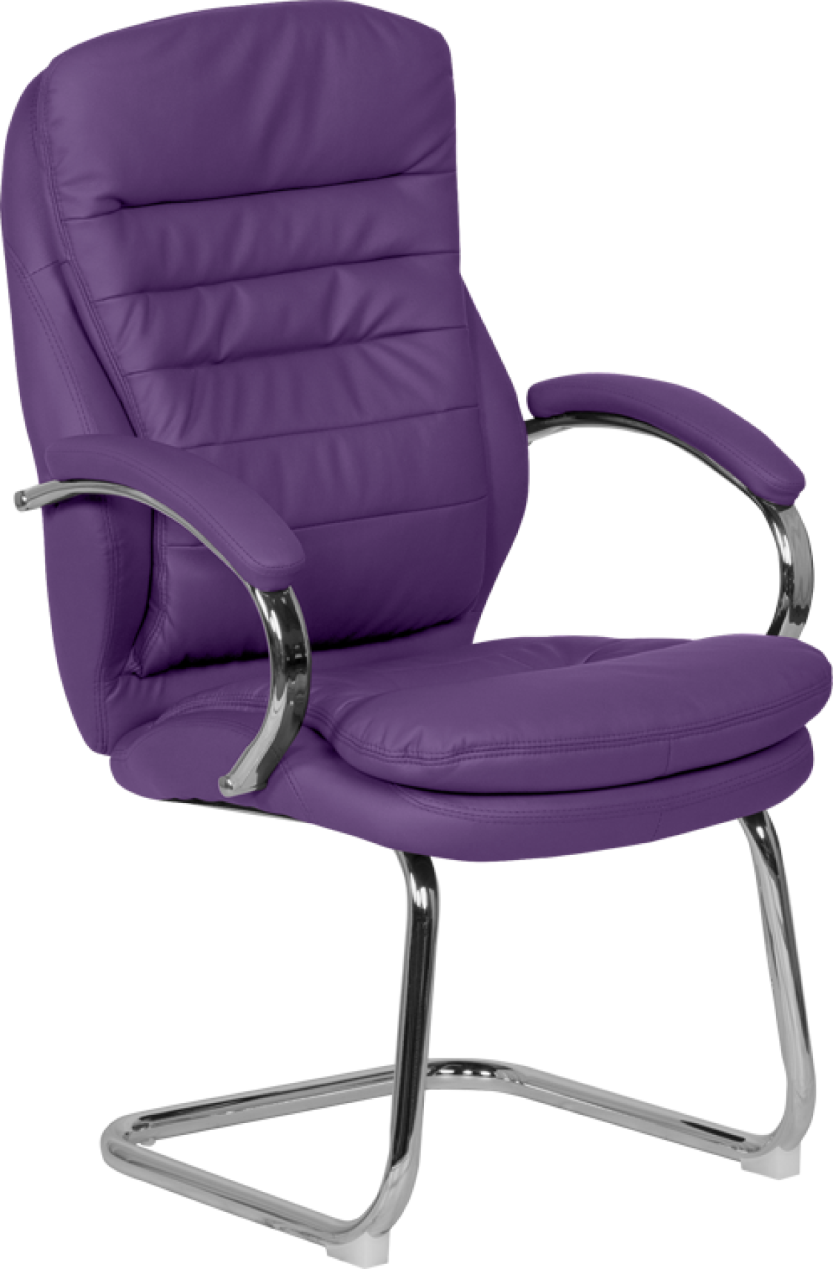 Посетителски стол Carmen 6154 - лилавна ниска цена с бърза доставка - BestPC.BG