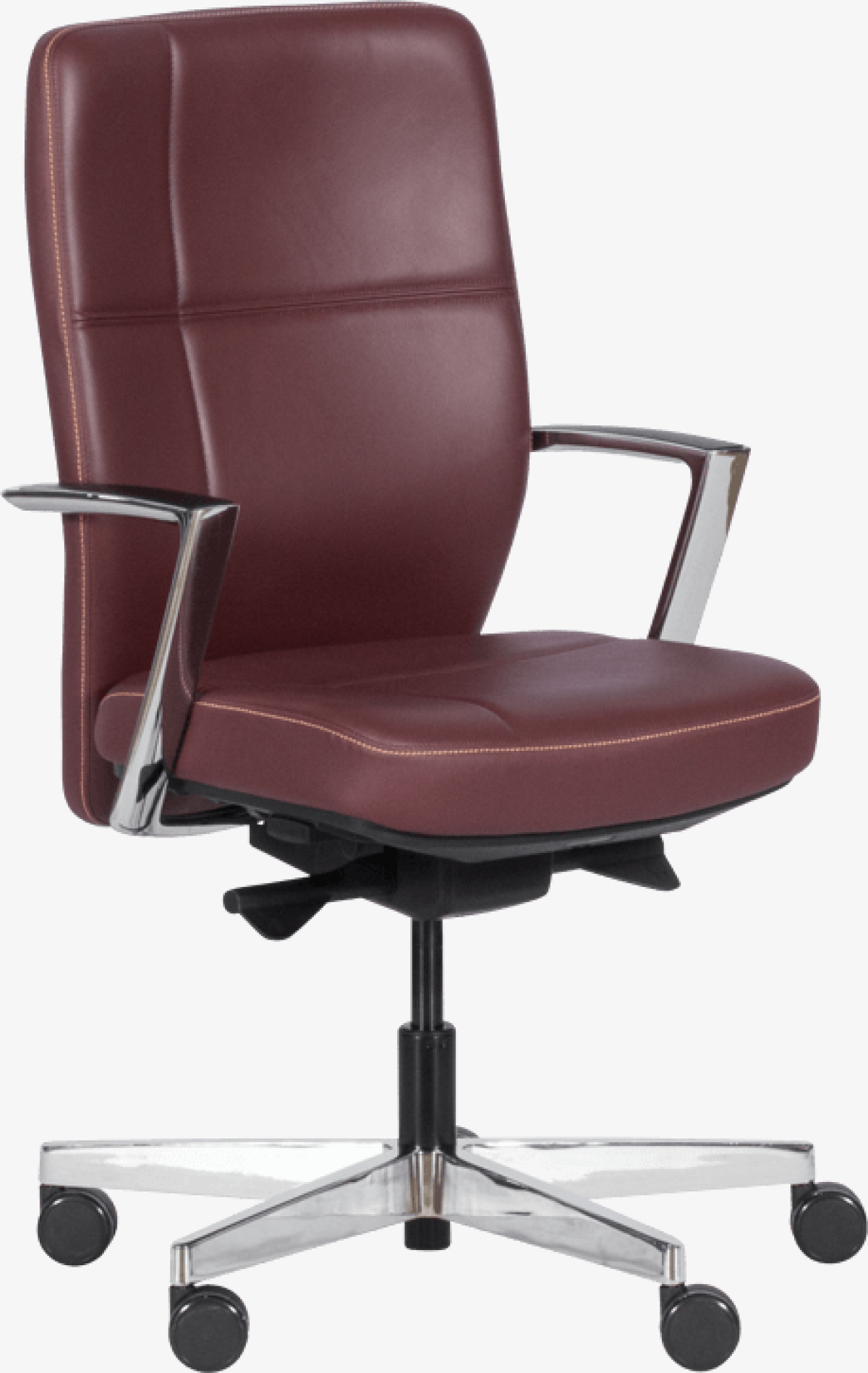 Ергономичен  стол SONIA - бордо LUXна ниска цена с бърза доставка - BestPC.BG