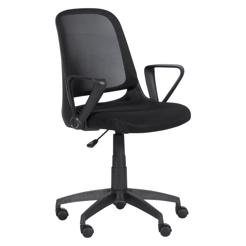 Работен офис стол Carmen 7033-1 - черенна ниска цена с бърза доставка - BestPC.BG