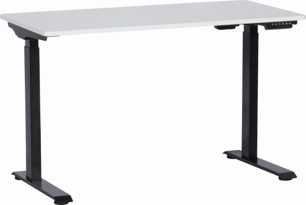 Бюро Ергономично бюро с регулиране на височината Carmen CR-119 - бял-черенна ниска цена с бърза доставка - BestPC.BG