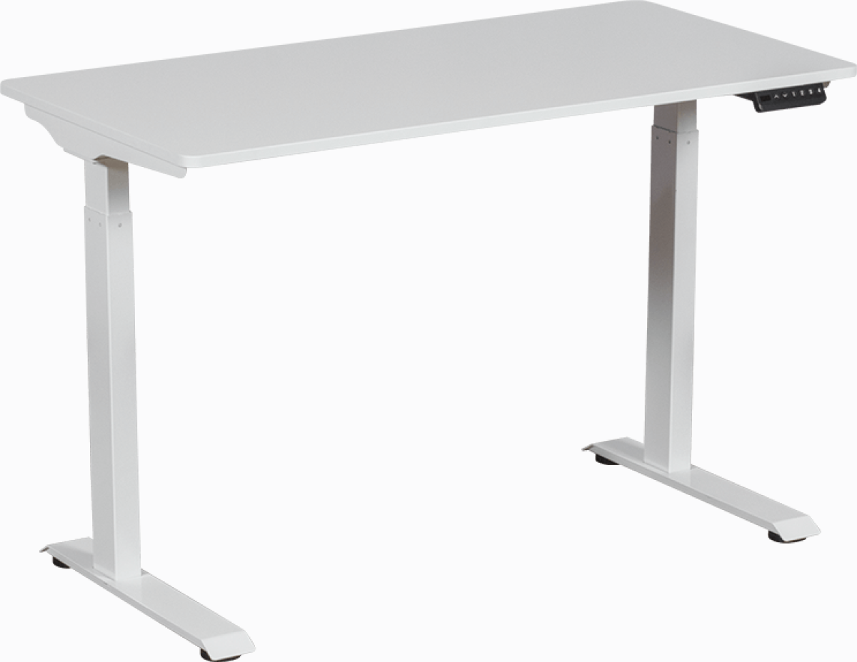 Бюро Ергономично бюро с регулиране на височината Carmen CR-119 - бялона ниска цена с бърза доставка - BestPC.BG