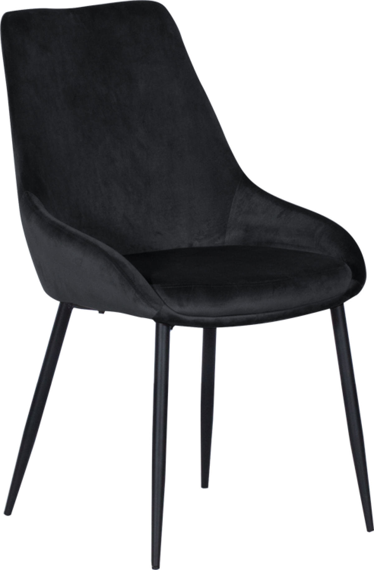 Трапезен стол HEDON - черен BF 2на ниска цена с бърза доставка - BestPC.BG