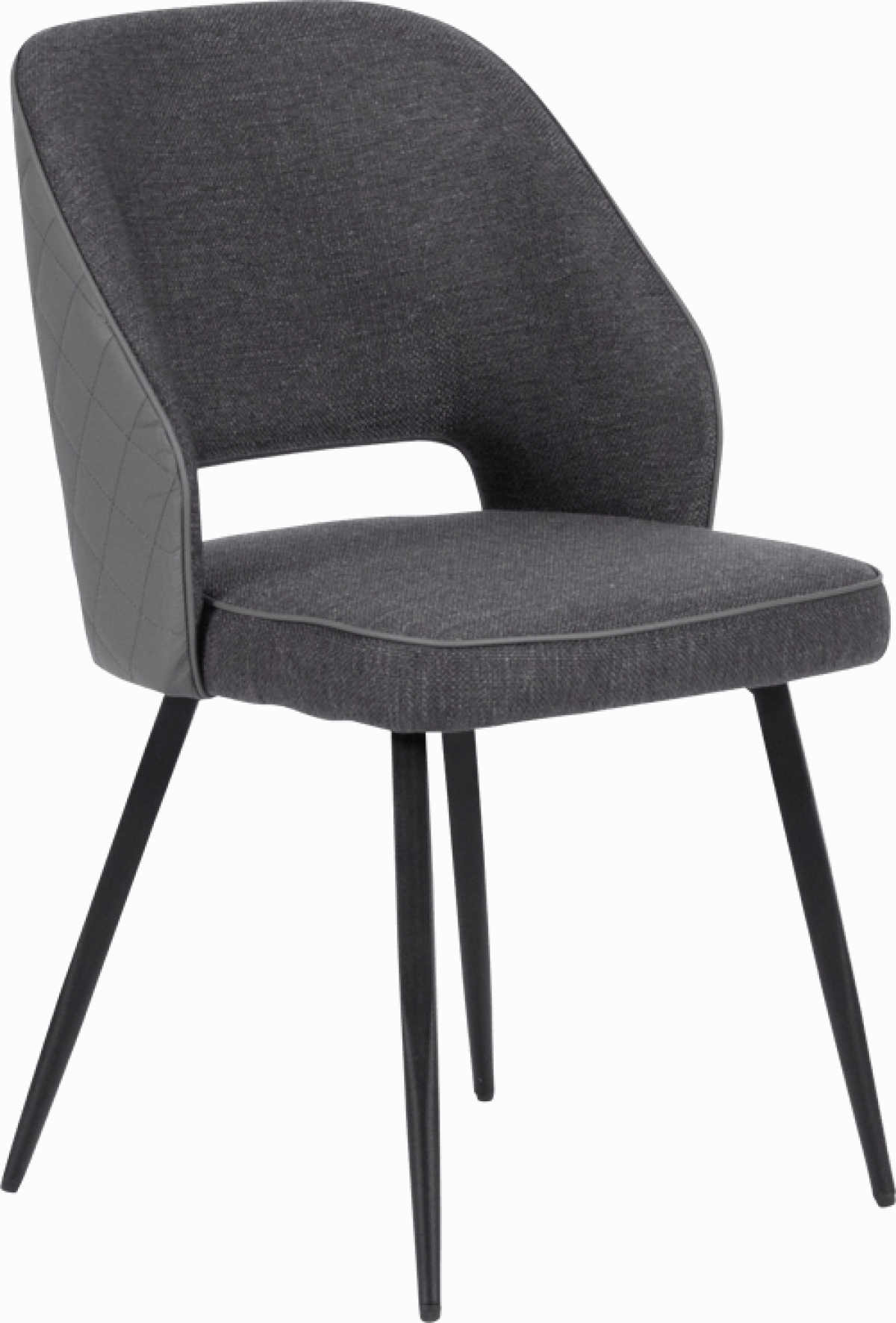 Трапезен стол COLORADO - графит PO 95на ниска цена с бърза доставка - BestPC.BG