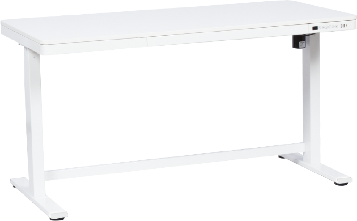 Бюро Ергономично регулируемо бюро Carmen CR-118 - бялона ниска цена с бърза доставка - BestPC.BG