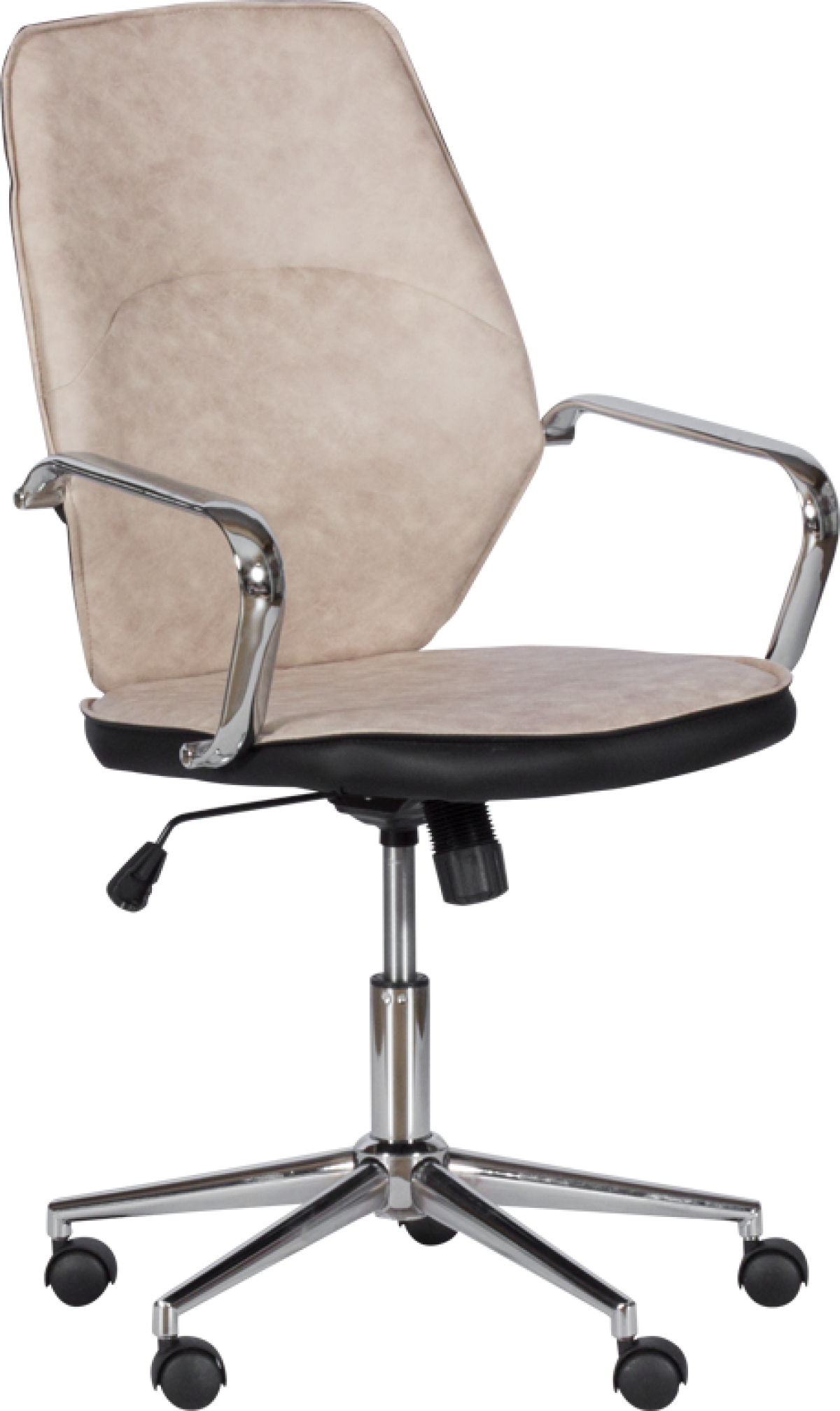 Работен офис стол Carmen 6374-1 - бежовна ниска цена с бърза доставка - BestPC.BG