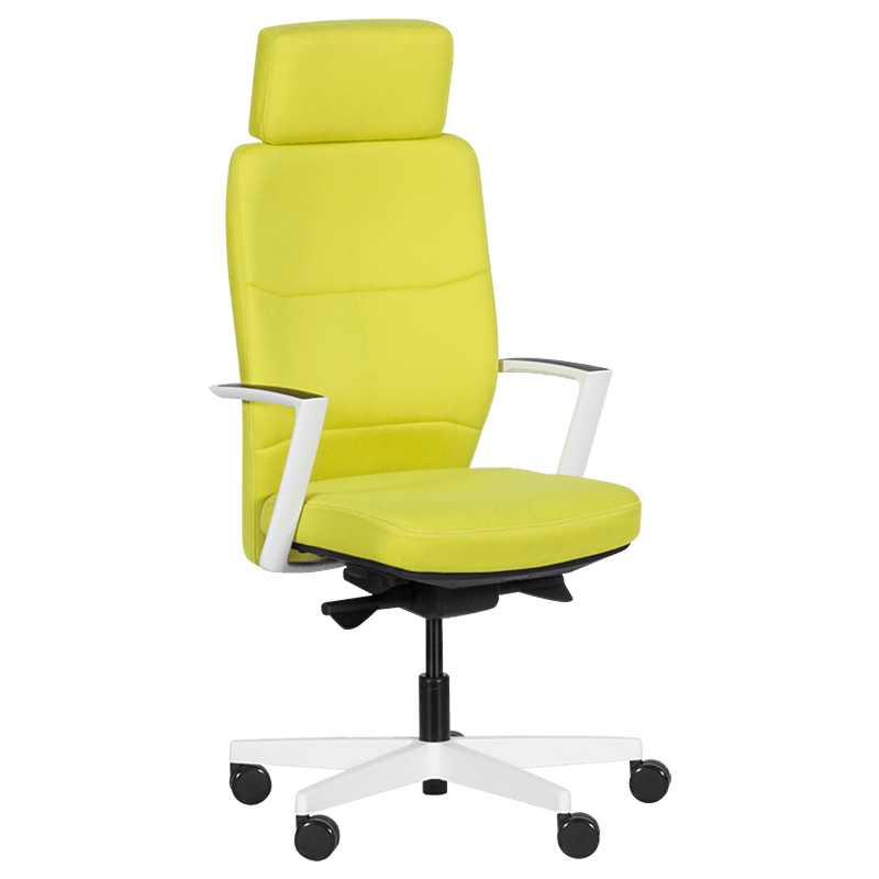 Ергономичен стол TAR - горчицана ниска цена с бърза доставка - BestPC.BG