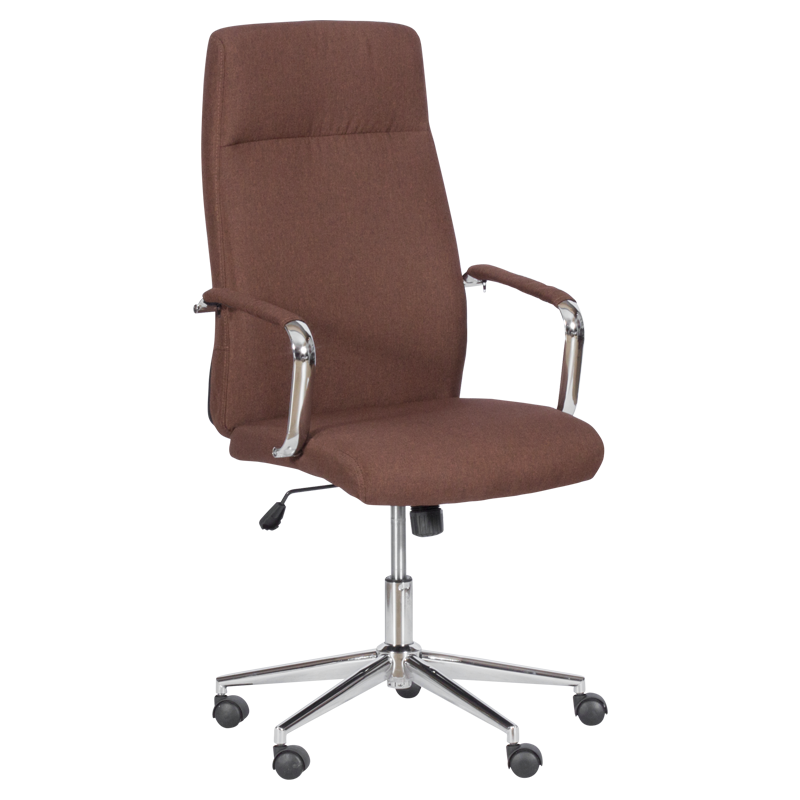 Президентски офис стол Carmen 7529-1 - кафявна ниска цена с бърза доставка - BestPC.BG