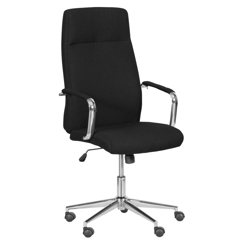 Президентски офис стол Carmen 7529-1 - черенна ниска цена с бърза доставка - BestPC.BG