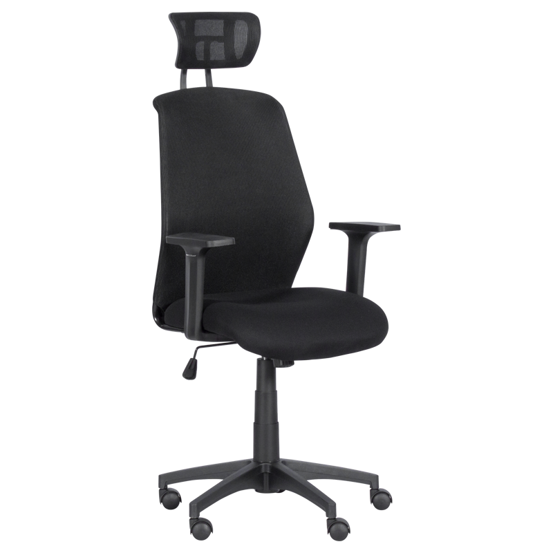 Президентски офис стол Carmen 7535 - черенна ниска цена с бърза доставка - BestPC.BG