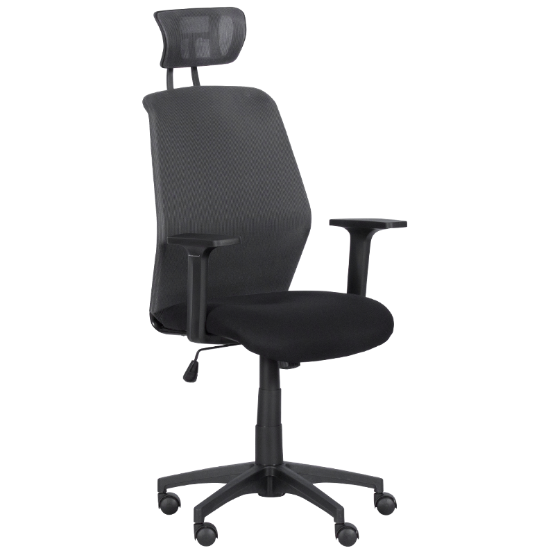 Президентски офис стол Carmen 7535 - тъмносив - черенна ниска цена с бърза доставка - BestPC.BG