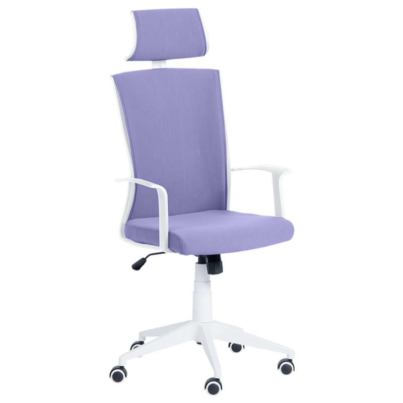 Президентски офис стол Carmen 7524-2 - лилавна ниска цена с бърза доставка - BestPC.BG