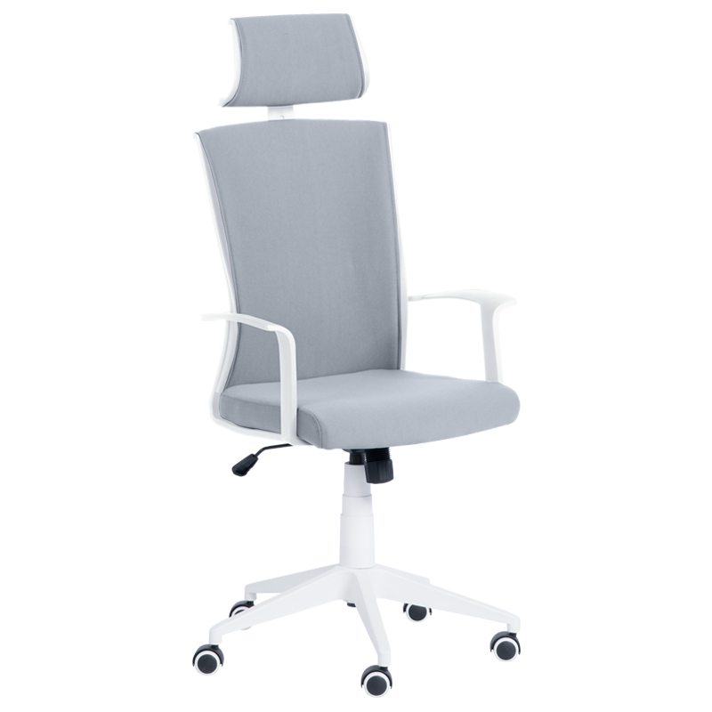 Президентски офис стол Carmen 7524-2 - светлосивна ниска цена с бърза доставка - BestPC.BG