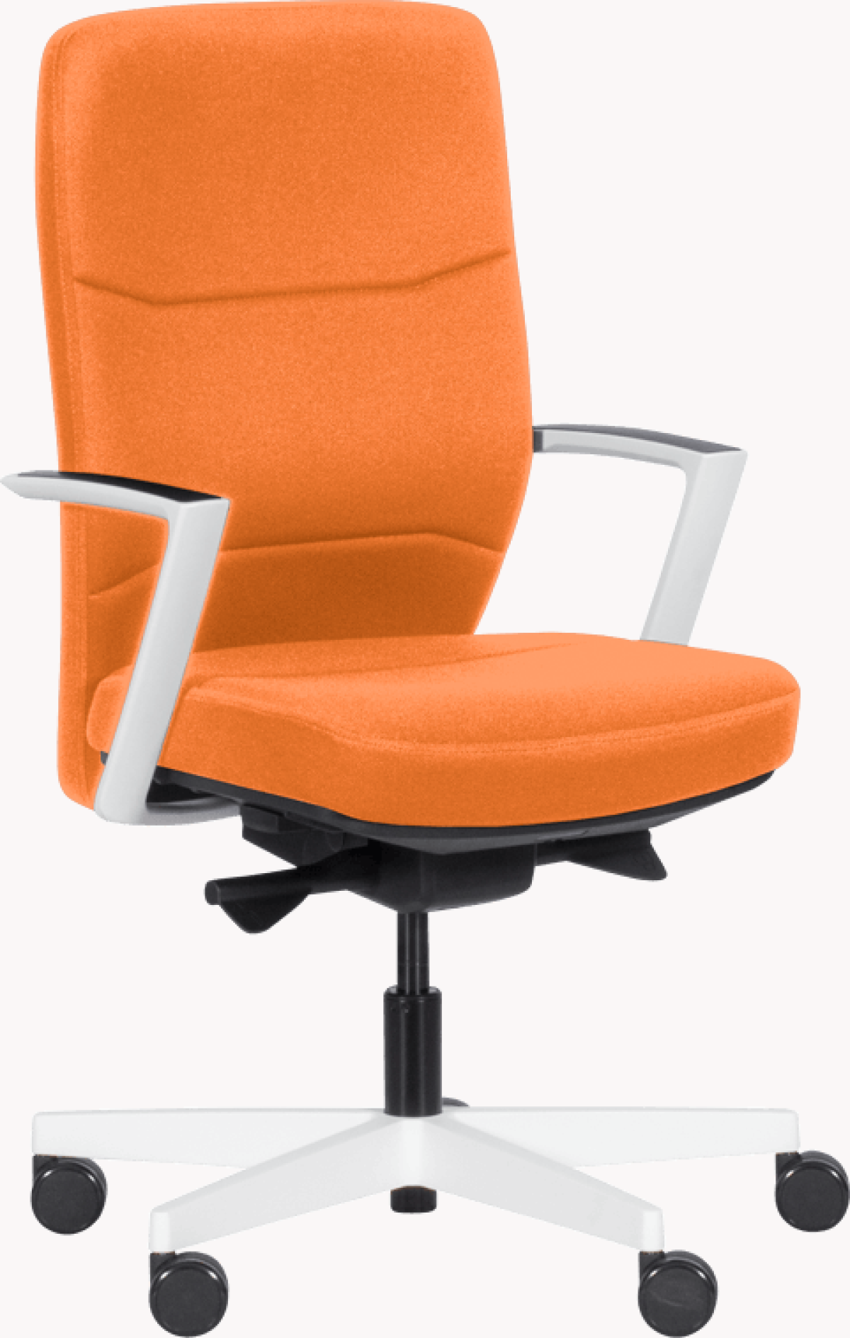 Ергономичен стол ROBIN - оранжевна ниска цена с бърза доставка - BestPC.BG