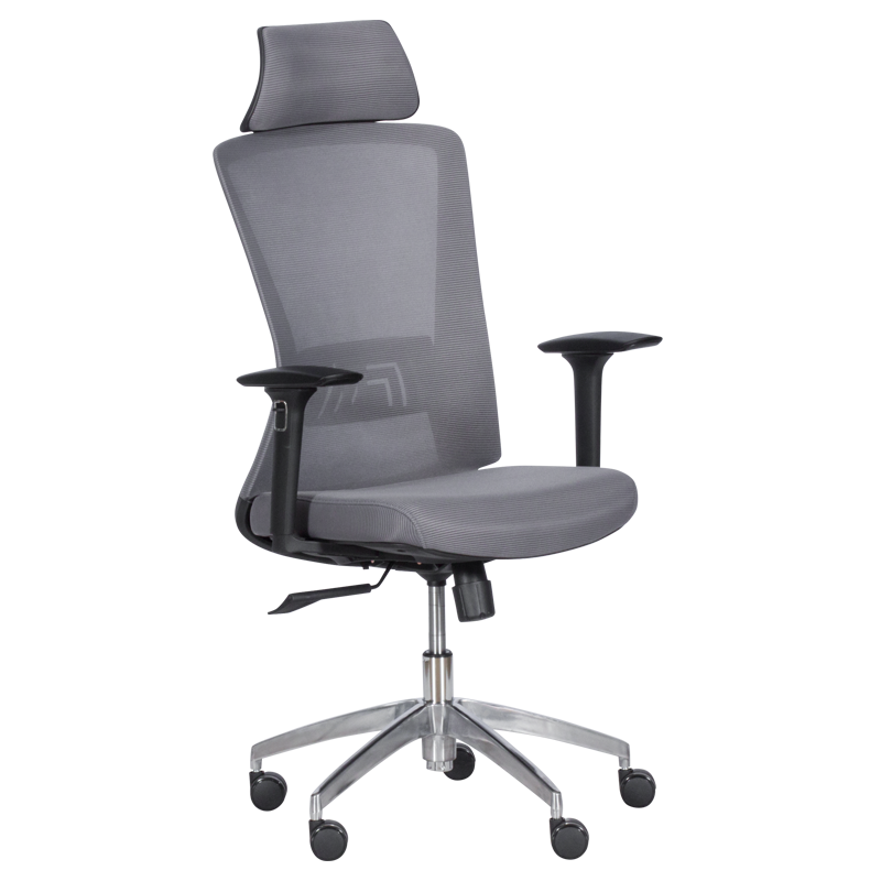 Ергономичен стол Carmen 7542 - сивна ниска цена с бърза доставка - BestPC.BG