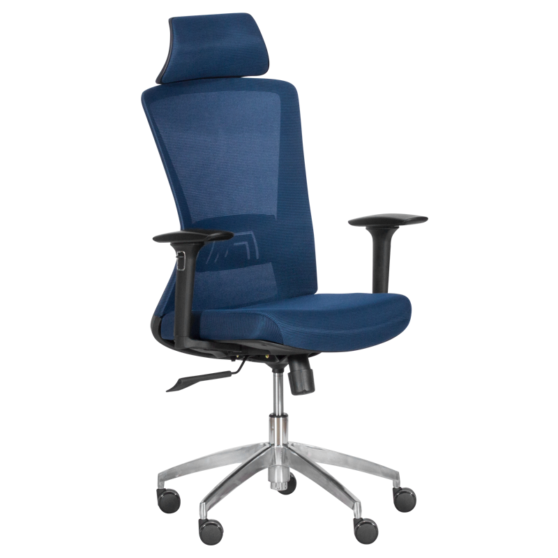 Ергономичен стол Carmen 7542 - тъмносинна ниска цена с бърза доставка - BestPC.BG