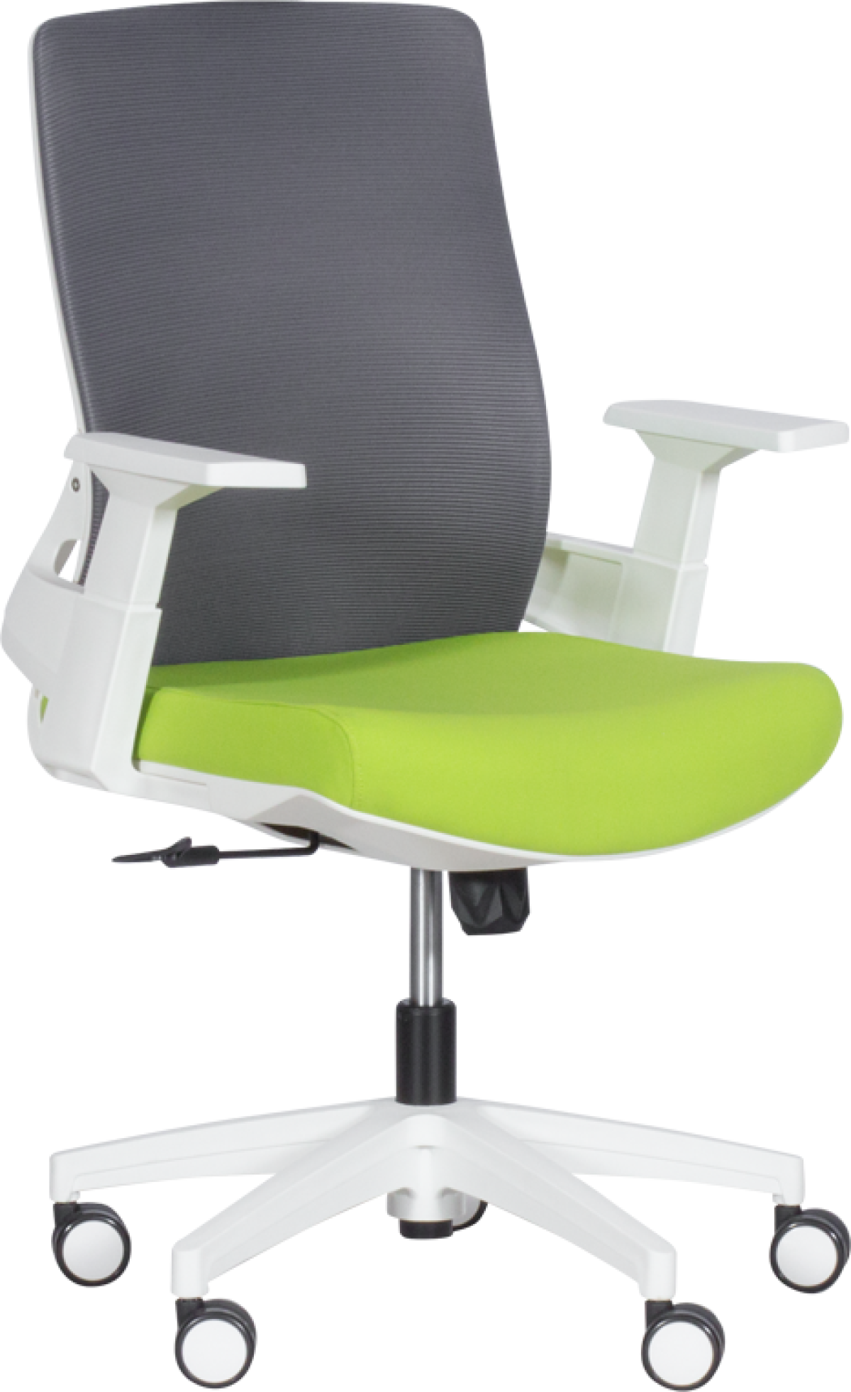 Работен офис стол Carmen 7547 - зелен-сивна ниска цена с бърза доставка - BestPC.BG