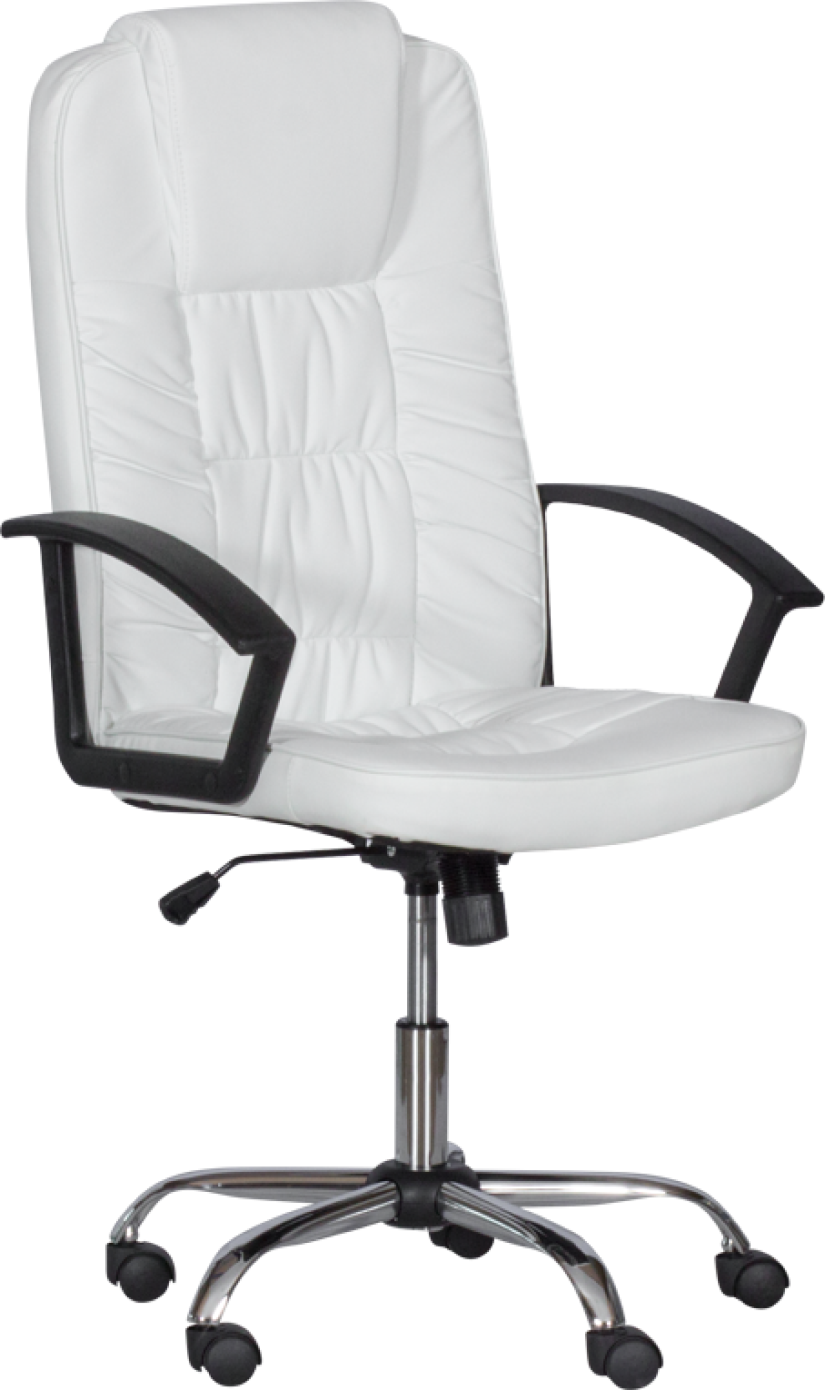 Президентски офис стол Carmen 6681 - бялна ниска цена с бърза доставка - BestPC.BG