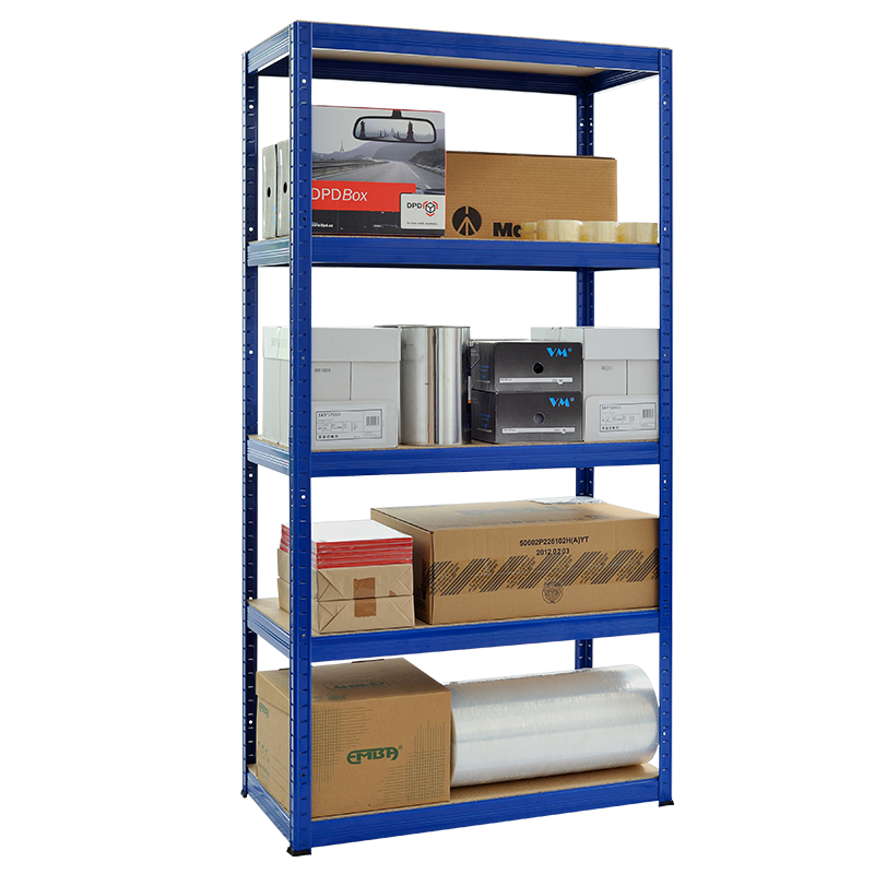 Метален стелаж STAR 180x90x40 см, до 175 кг на рафт - синна ниска цена с бърза доставка - BestPC.BG