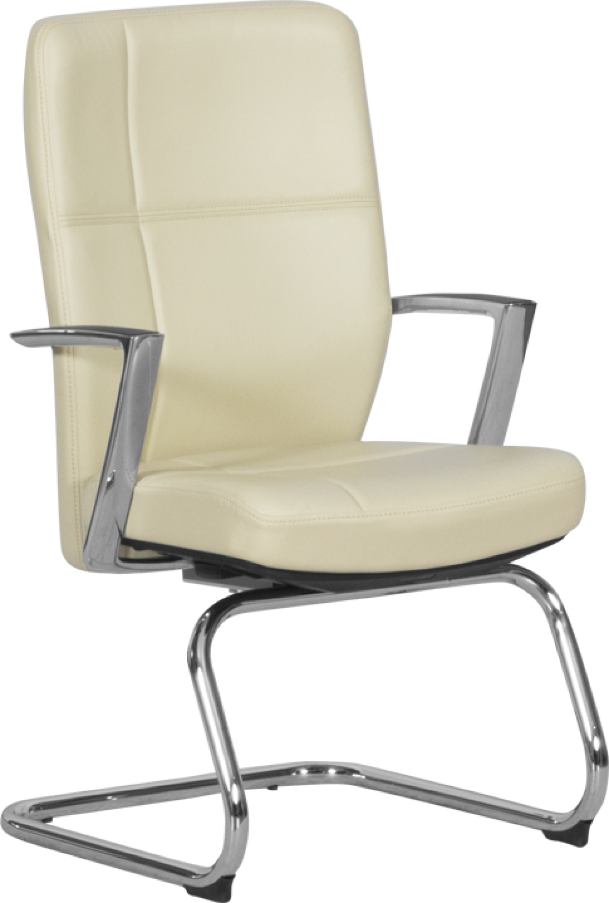 Посетителски стол SIENA - крем LUXна ниска цена с бърза доставка - BestPC.BG