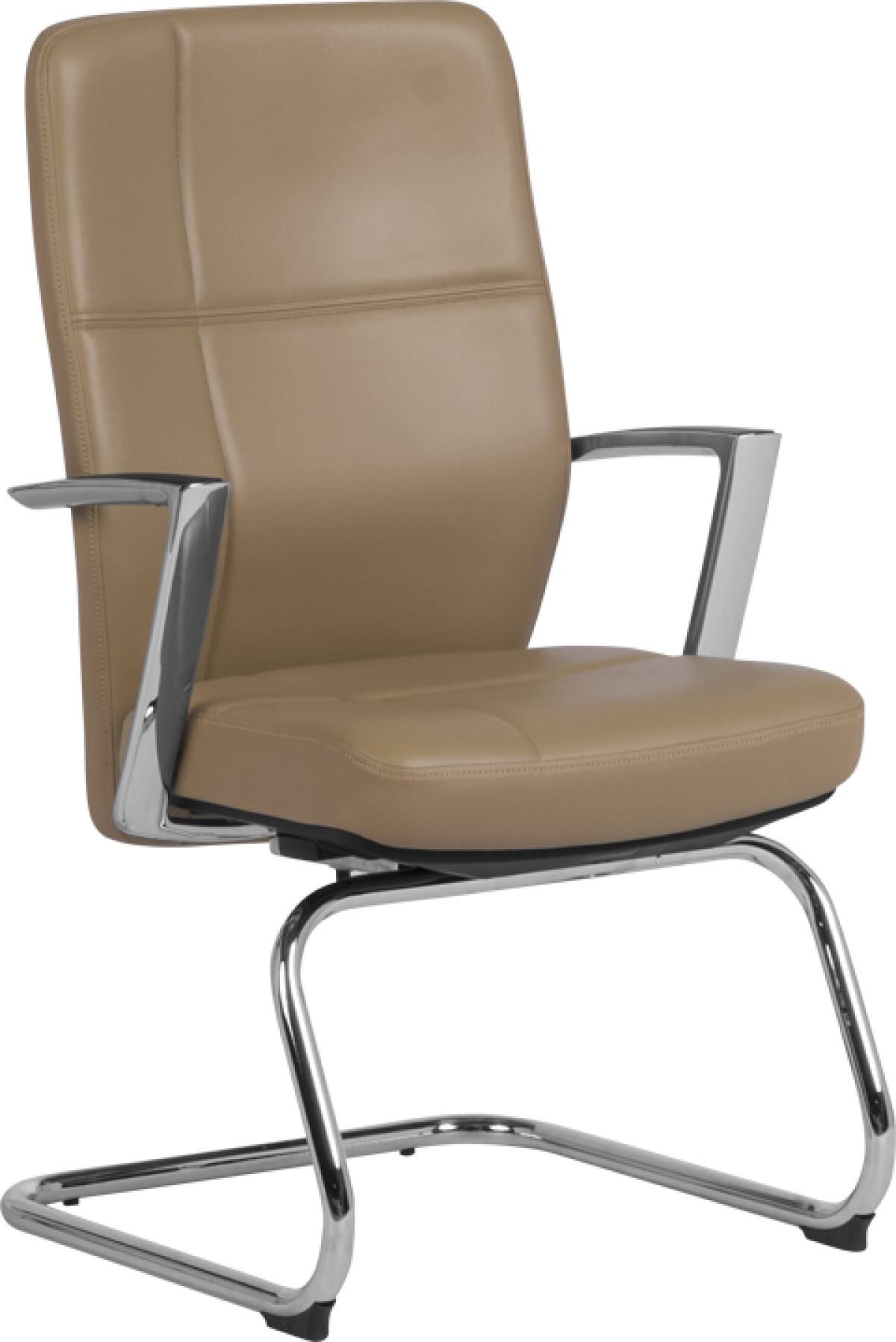 Посетителски стол SIENA - бежов LUXна ниска цена с бърза доставка - BestPC.BG