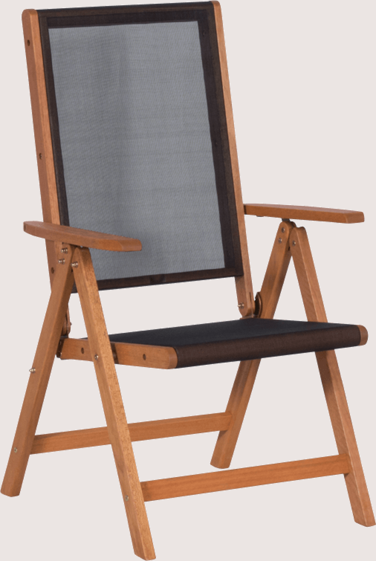 Сгъваем дървен градински стол SVEN - черенна ниска цена с бърза доставка - BestPC.BG