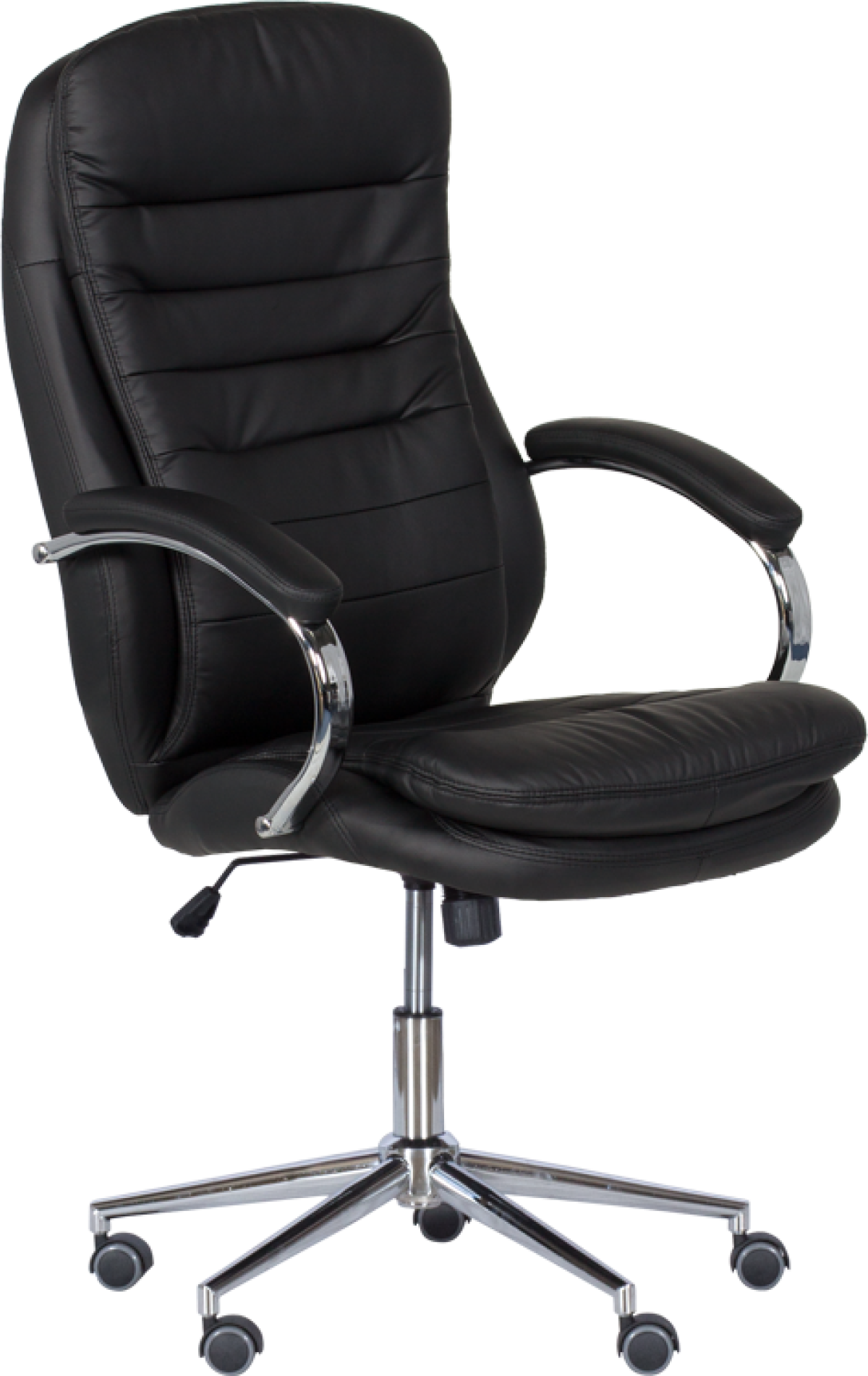 Президентски офис стол Carmen 6113-1 - черенна ниска цена с бърза доставка - BestPC.BG