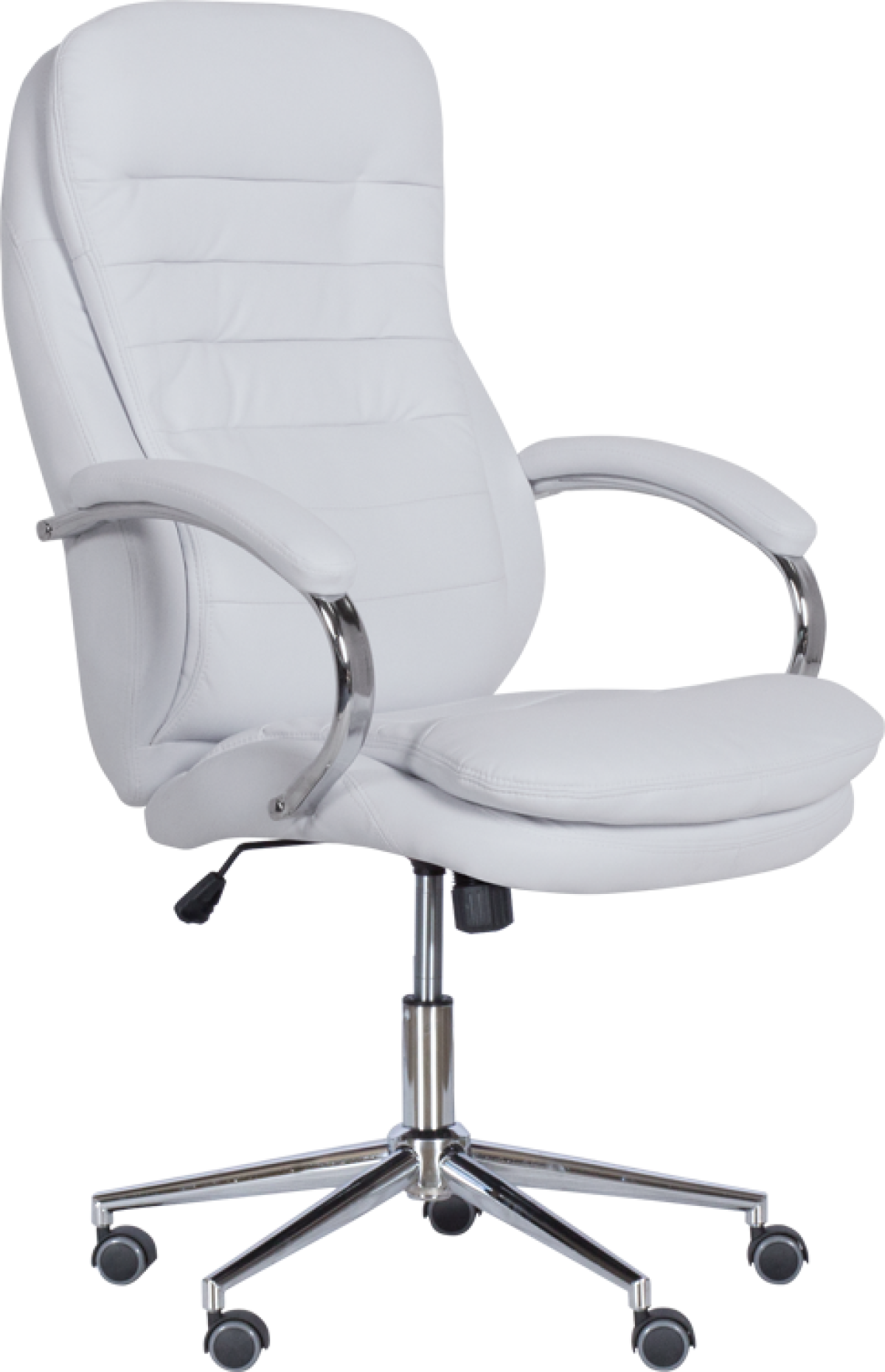 Президентски офис стол Carmen 6113-1 - бялна ниска цена с бърза доставка - BestPC.BG