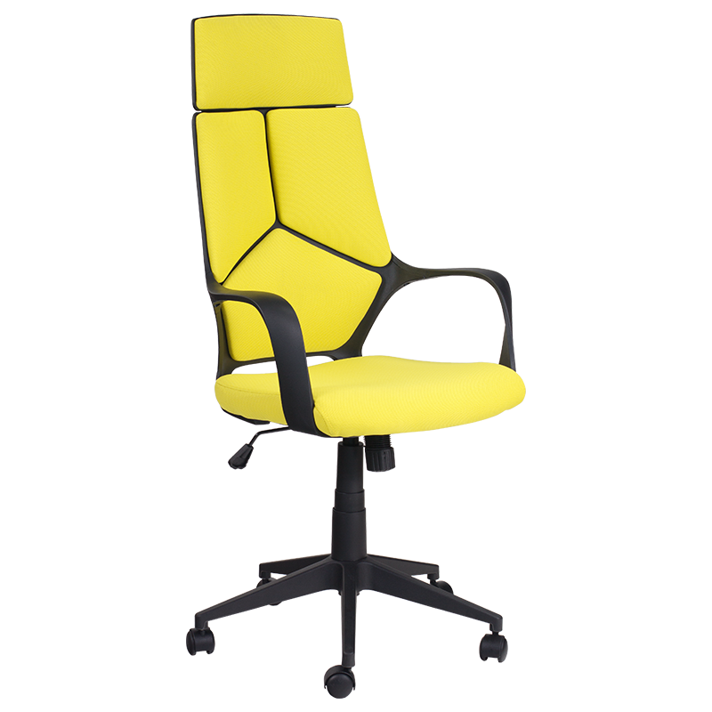 Президентски офис стол Carmen 7500-1 - горчицана ниска цена с бърза доставка - BestPC.BG